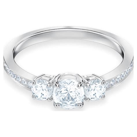 Swarovski Attract Trilogy Ring - Crystal Store Onlineshop