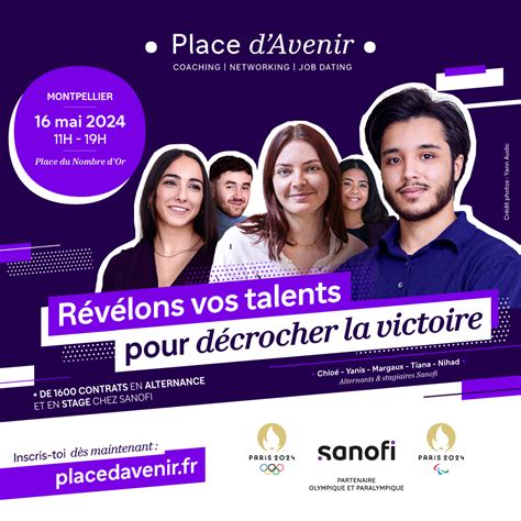 Place d’Avenir : 1 600 opportunités d’alternance et de stage chez Sanofi