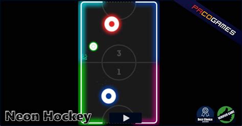 Neon Hockey - Juega gratis en PacoGames.com!