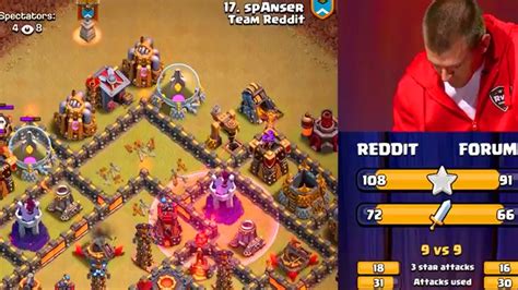 The EPIC Clan War REMATCH! Clash of Clans Reddit vs Forums! - YouTube