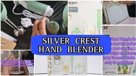 SilverCrest Hand Blender Set 3 in 1 from Lidl | Unboxing & Demonstration | 2.0