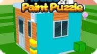 Play House Paint Puzzle game online for free | 4GameGround.com