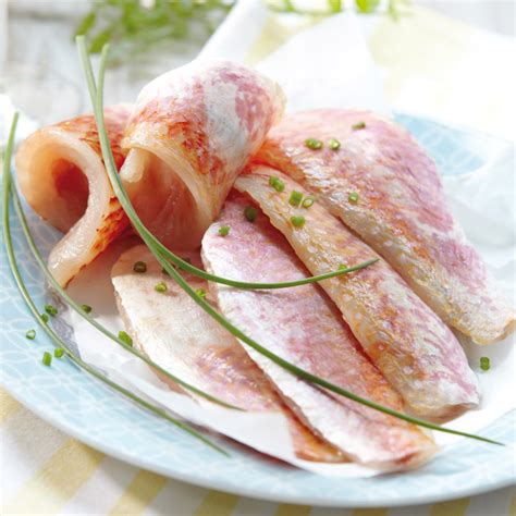 Filets de rouget barbet