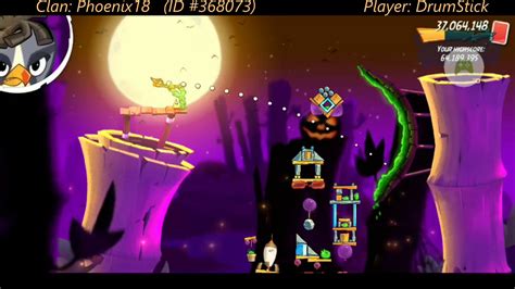 AB2: Angry Birds 2 CvC Clan Battle 5-18-2020 Drumstick 1st run (Bubbles ...