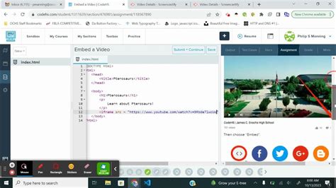 CodeHS Web Design (Monet) Advanced HTML & CSS Unit 5 Lesson 5.3 ...