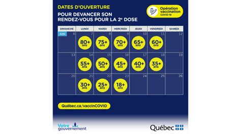 Québec accélère les rendez-vous pour la 2e dose du vaccin