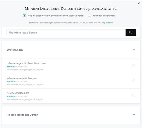 Kostenlose Website erstellen mit dem GoDaddy Homepage-Baukasten