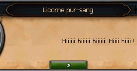 French Unicorns Have Such a Way With Words : r/runescape
