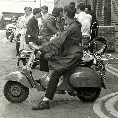 Mods on Scooters in London, 1979 ~ vintage everyday