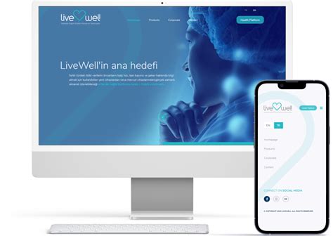 LiveWell Website | Enüstkat Interactive