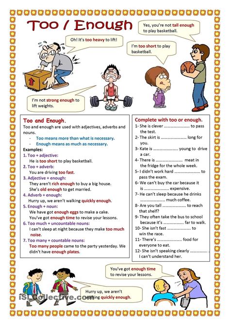 I Am Enough Worksheets