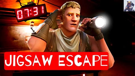 Fortnite JIGSAW ESCAPE ROOM Horror Escape Walkthrough Solutions | How to Escape Jigsaw fortnite!