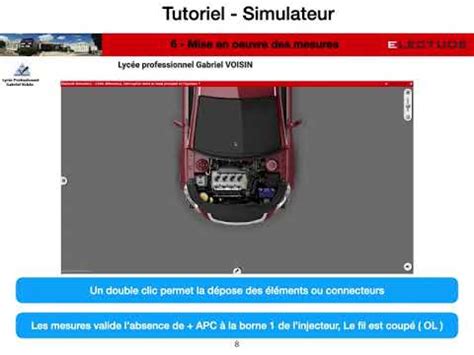 Electude - Simulateur - Français Tutoriel de prise en main