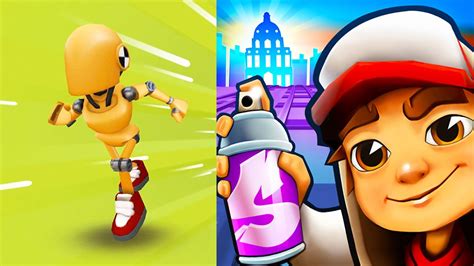 Dummy and Crash test board - Subway surfers Oxford and Monaco - YouTube