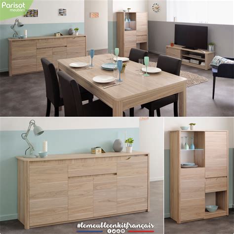 Wendy by Parisot Meubles Wood Finish Living Room Set