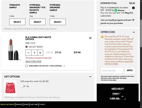 MAC Cosmetics Promo Codes - 15% Off (Verified) Sep 2025