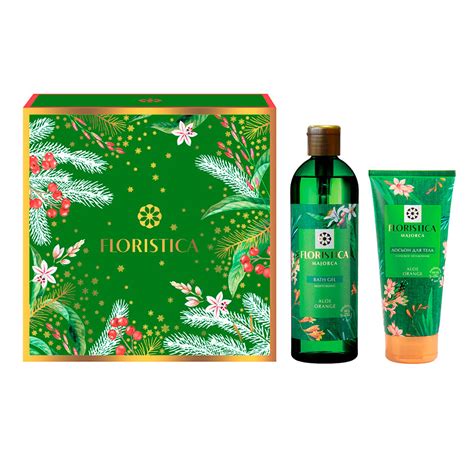 Подарки для неё FLORISTICA Набор Floristica Majorca Гель/Лосьон ...