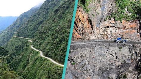 World's most dangerous road dubbed ‘death road’ where hundreds of ...