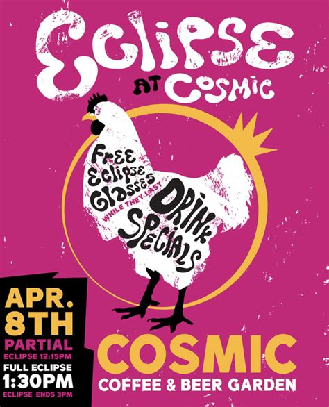 Eclipse at Cosmic in Austin at Cosmic Coffee + Beer Garden