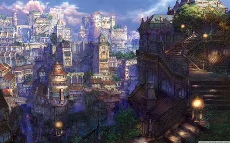 Fantasy City Wallpapers - Top Free Fantasy City Backgrounds ...