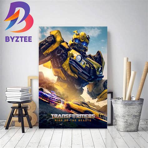 Bumblebee In Transformers Rise Of The Beasts 2023 New Poster Home Decor ...