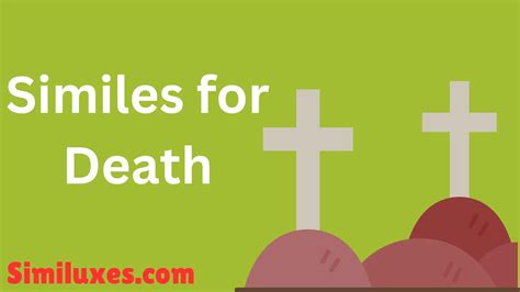 Similes for Death: Poetic Images of Passing