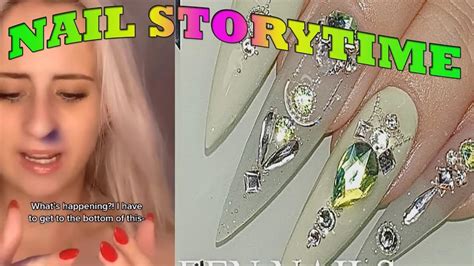 🔆NAIL ART STORYTIME TIKTOK🍀Satisfying Nail Videos Nails Art Compilation ...