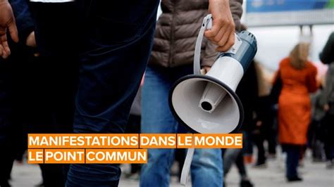 Partout dans le monde, les citoyens se mobilisent pour les mêmes raisons