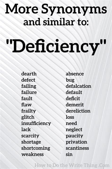 More synonyms for Deficiency in 2021 | Essay writing skills, Book ...