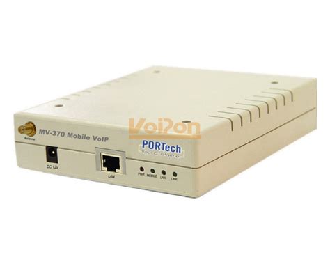 PORTech MV-370 / MV370- 1 channel GSM/VoIP Gateway