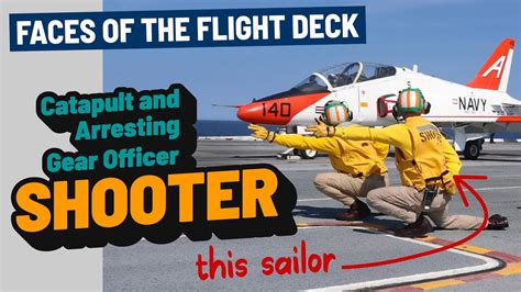 Meet an aviation “Shooter” aboard the aircraft carrier USS George Washington (CVN 73)