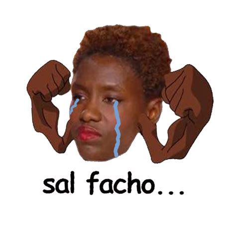 Sticker de Jean-Akhbar sur larmes diallo sale other racaillou rokhaya facho