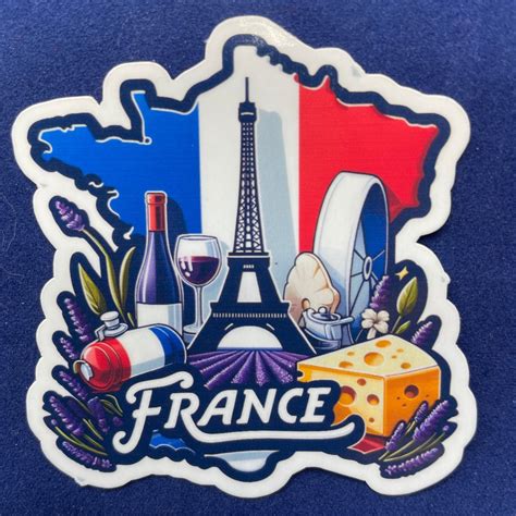 France | France Travel | Travel Decal | Waterproof Sticker | Travel ...