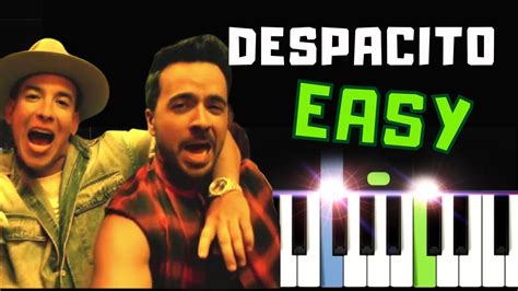 Despacito I Luis Fonsi ft. Daddy Yankee | Easy Piano Tutorial I Sheet ...