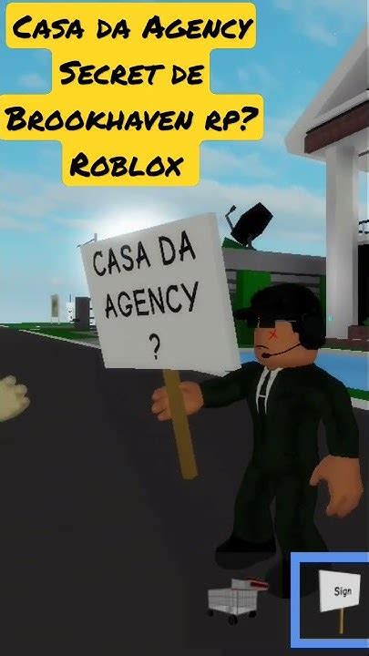BASE AGENCY SECRET? DE BROOKHAVEN RP ROBLOX - YouTube