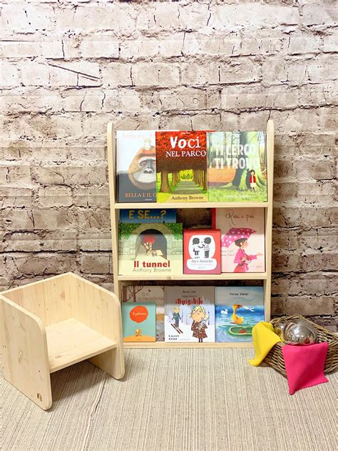 Libreria Frontale Montessoriana Nature Metodo Montessori - Etsy Italia