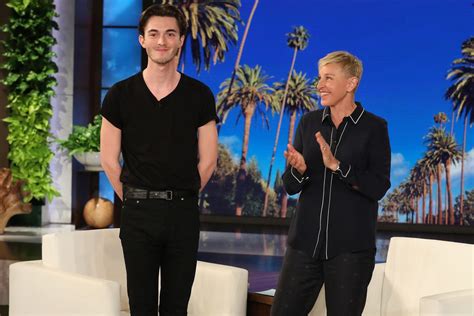 Greyson Chance 'Grateful' to Ellen DeGeneres Despite Criticism of Her