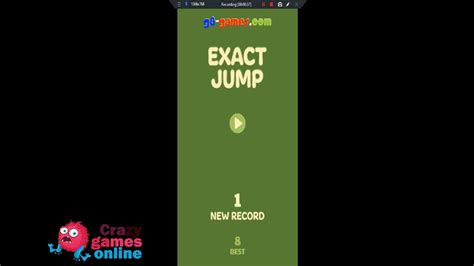 Exact Jump| Walkthrough CrazyGamesOnline - YouTube