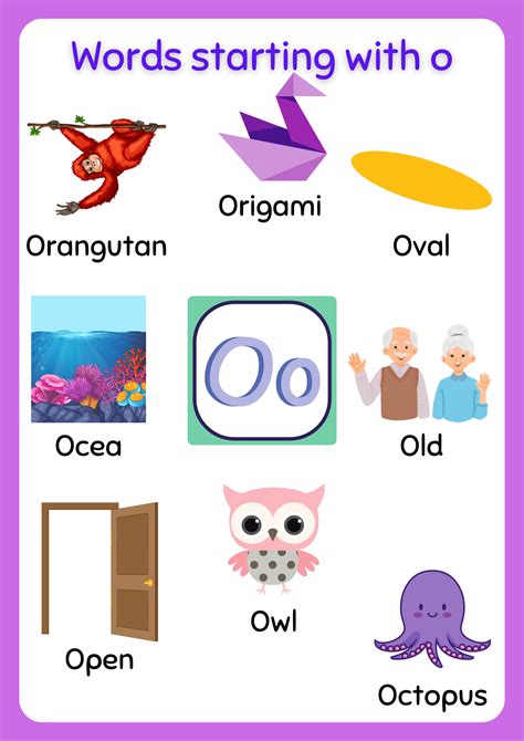 O Words For Kids Archives - About Preschool