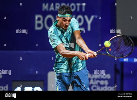 Lorenzo Sonego (Italy). Argentina Open 2022. Quarterfinals Stock Photo ...