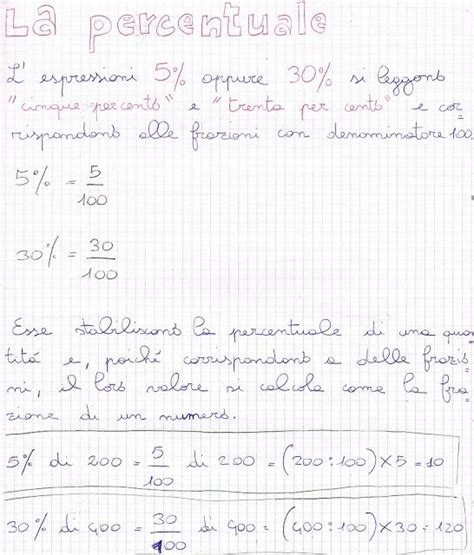 Didattica Scuola Primaria: La percentuale | Schede di matematica ...