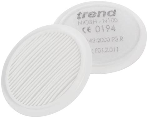 Trend Stealth/1 Half Mask Filters P3R 2 Pack - Screwfix