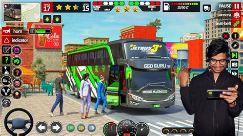 New Release Bus Game 2024 || Us Bus Simulator Bus Wali Game || Bus ...