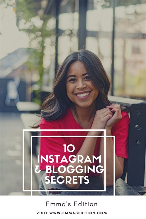 5 More Blogging/Instagram Secrets (Part 2) - Emma's Edition