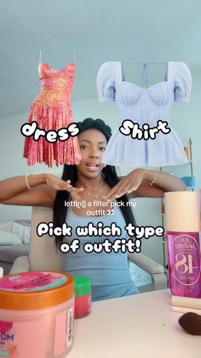 LETTING A FILTER PICK MY OUTFIT 👀😳 #preppyyyy #skincare #skincareaddict ...