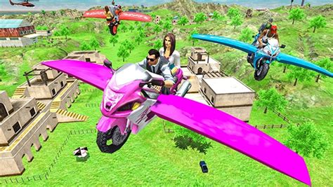 Flying Motorbike: Real Simulator Game - Play Online