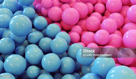 Abstract Background Merges Gender Symbols With Colorful Balls Stock ...
