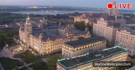 【LIVE】 Webcam en direct Québec - Hôtel du Parlement | SkylineWebcams