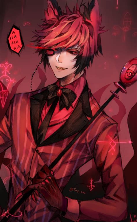 Alastor hazbin hotel image by miyuki fanarts 3355046 zerochan anime ...