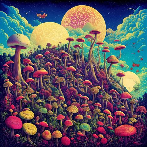 Download Enchanted_ Mushroom_ Forest_ Artwork Wallpaper | Wallpapers.com